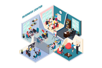 πληρως εξοπλισμένα γραφεία